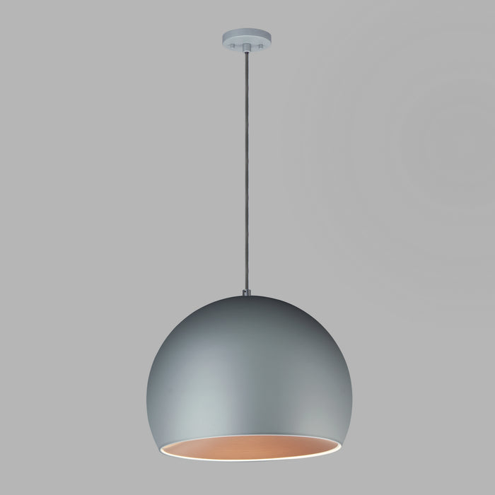 ET2 - E24926-DGCOF - LED Pendant - Palla - Dark Gray / Coffee