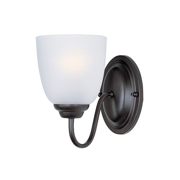 Maxim - 10071FTBK - One Light Wall Sconce - Stefan - Black