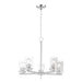 Maxim - 10205CLSN - Five Light Chandelier - Corona - Satin Nickel