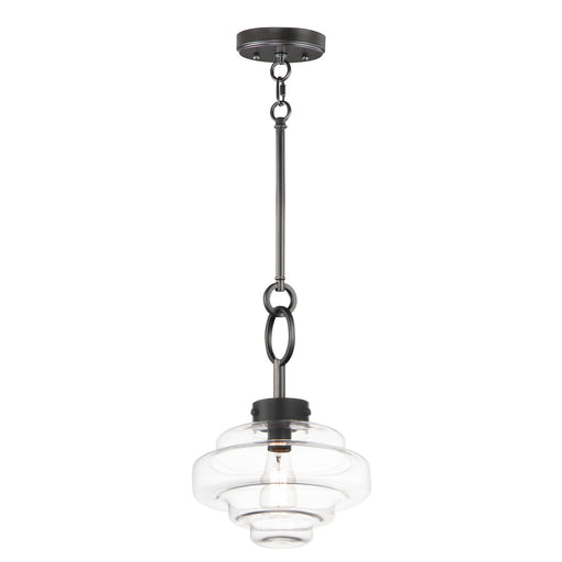 Maxim - 11122CLBK - One Light Pendant - Harbor - Black