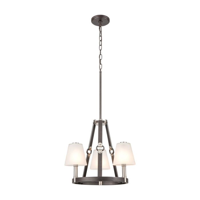 ELK Home - 83445/3 - Three Light Chandelier - Armstrong Grove - Espresso