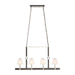 ELK Home - 83447/4 - Four Light Linear Chandelier - Armstrong Grove - Espresso