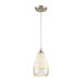 ELK Home - 85371/1 - One Light Mini Pendant - Sugarcoat - Satin Nickel