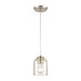 ELK Home - 85395/1 - One Light Mini Pendant - Sprinkle - Satin Nickel