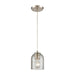 ELK Home - 85406/1 - One Light Mini Pendant - Sprinkle - Satin Nickel