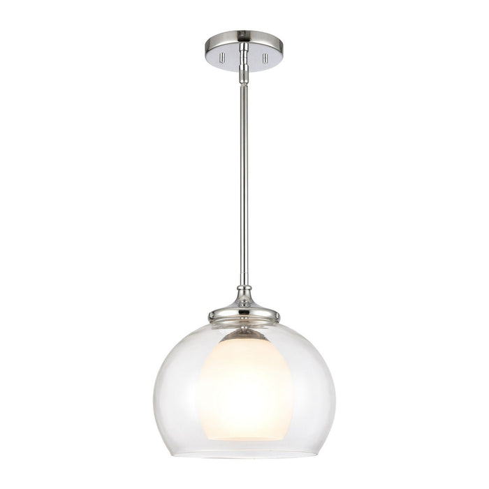 ELK Home - 89243/1 - One Light Mini Pendant - Salient - Polished Nickel