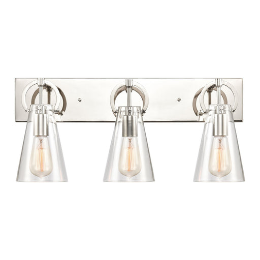 ELK Home - 89322/3 - Three Light Vanity - Gabby - Polished Nickel