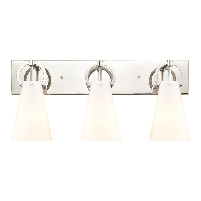 ELK Home - 89522/3 - Three Light Vanity - Gabby - Polished Nickel