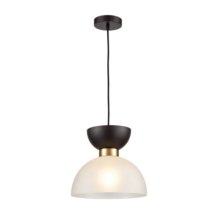 ELK Home - D4672 - One Light Pendant - Softshot - Black