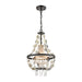 ELK Home - D4715 - One Light Chandelier - Selene - Matte Black