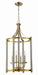 Craftmade - 54834-BNKSB - Four Light Foyer Pendant - Stanza - Brushed Polished Nickel/Satin Brass