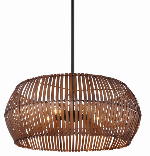 Minka-Lavery - 2165-66A - Five Light Pendant - Brentwood Shore - Coal