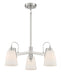 Minka-Lavery - 3993-84 - Three Light Chandelier - Beckonridge - Brushed Nickel