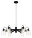 Minka-Lavery - 3996-66A - Six Light Chandelier - Beckonridge - Coal