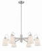 Minka-Lavery - 3996-84 - Six Light Chandelier - Beckonridge - Brushed Nickel