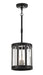 Minka-Lavery - 5490-729 - Three Light Pendant - Majestic Splendor - Sand Coal And Polished Nickel