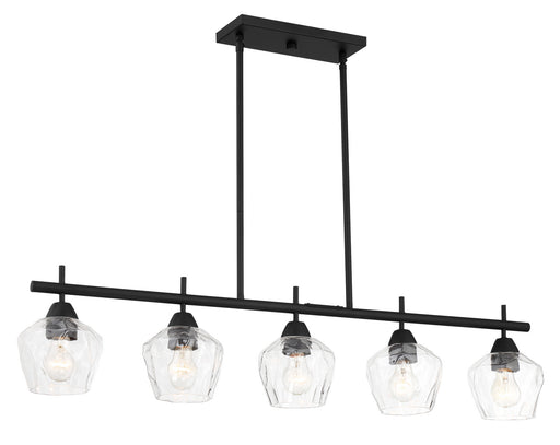 Minka-Lavery - 2174-66A - Five Light Island Pendant - Camrin - Coal