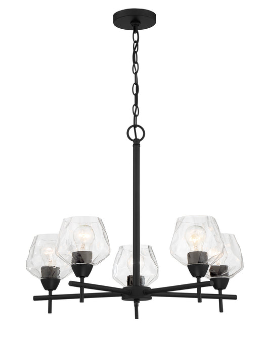 Minka-Lavery - 2175-66A - Five Light Chandelier - Camrin - Coal