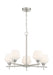 Minka-Lavery - 2175-84 - Five Light Chandelier - Camrin - Brushed Nickel