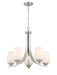 Minka-Lavery - 4925-84 - Five Light Chandelier - Shyloh - Brushed Nickel