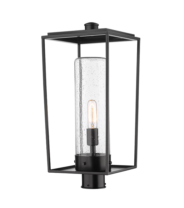 Z-Lite - 594PHBR-BK - One Light Outdoor Post Mount Fixture - Sheridan - Black