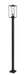 Z-Lite - 594PHBS-536P-BK - One Light Outdoor Post Mounted Fixture - Sheridan - Black