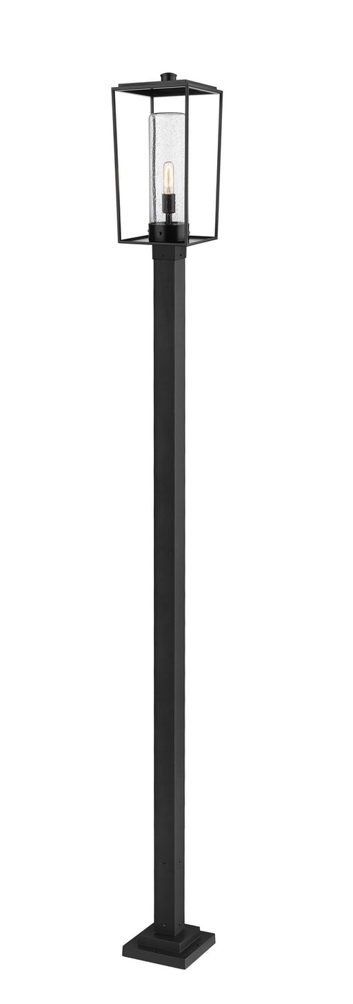 Z-Lite - 594PHBS-536P-BK - One Light Outdoor Post Mounted Fixture - Sheridan - Black