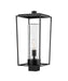 Z-Lite - 594PHBS-BK - One Light Outdoor Post Mount Fixture - Sheridan - Black