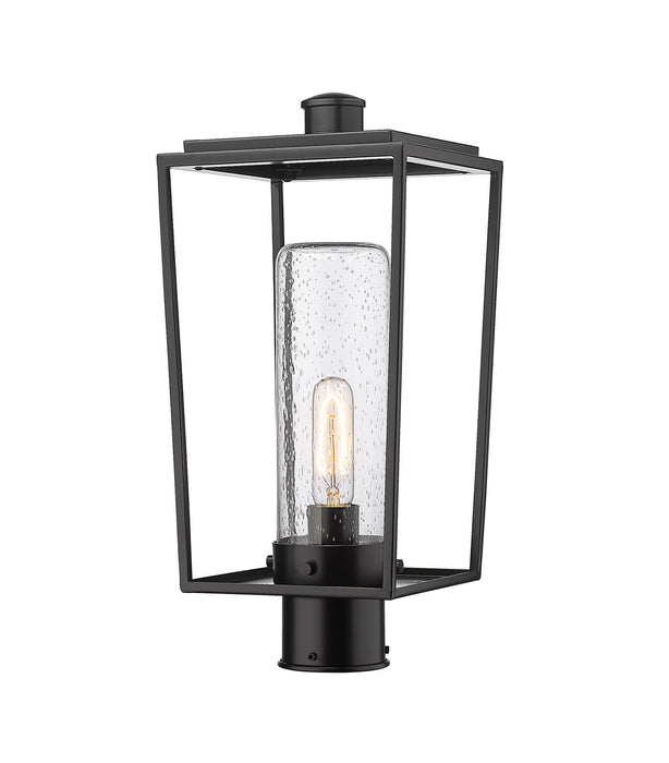 Z-Lite - 594PHMR-BK - One Light Outdoor Post Mount Fixture - Sheridan - Black