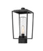Z-Lite - 594PHMS-BK - One Light Outdoor Post Mount Fixture - Sheridan - Black