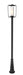 Z-Lite - 595PHBR-519P-BK - One Light Outdoor Post Mounted Fixture - Sheridan - Black