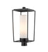 Z-Lite - 595PHBR-BK - One Light Outdoor Post Mount Fixture - Sheridan - Black