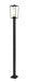 Z-Lite - 595PHBS-536P-BK - One Light Outdoor Post Mounted Fixture - Sheridan - Black