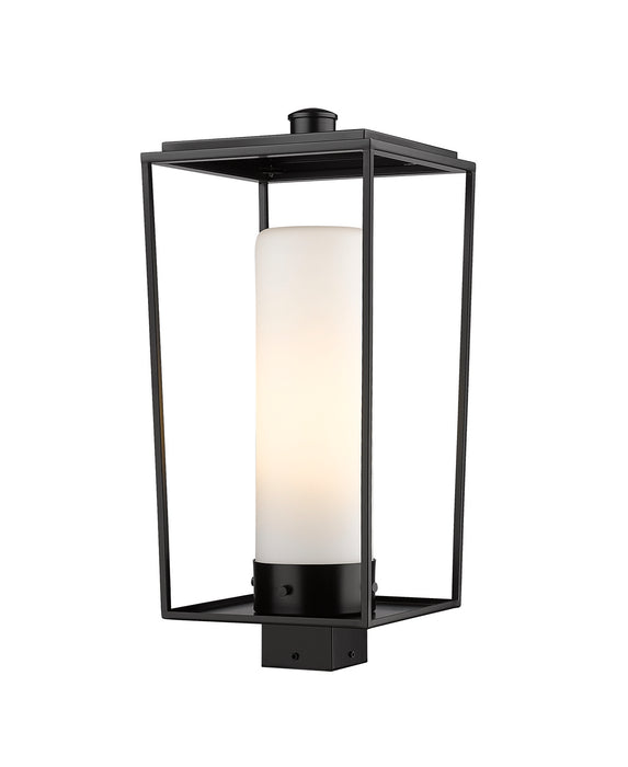 Z-Lite - 595PHBS-BK - One Light Outdoor Post Mount Fixture - Sheridan - Black