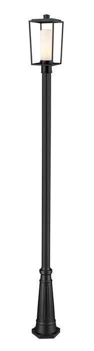 Z-Lite - 595PHMR-519P-BK - One Light Outdoor Post Mounted Fixture - Sheridan - Black
