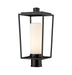 Z-Lite - 595PHMR-BK - One Light Outdoor Post Mount Fixture - Sheridan - Black