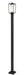 Z-Lite - 595PHMS-536P-BK - One Light Outdoor Post Mounted Fixture - Sheridan - Black
