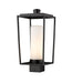 Z-Lite - 595PHMS-BK - One Light Outdoor Post Mount Fixture - Sheridan - Black