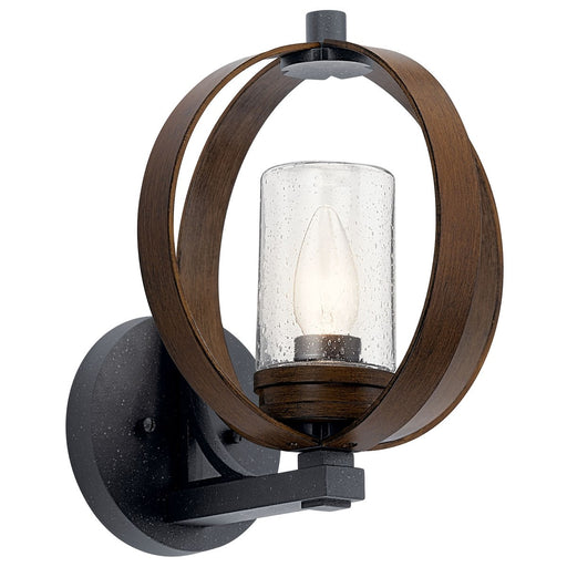 Kichler - 59066AUB - One Light Outdoor Wall Mount - Grand Bank - Auburn Stained Finish