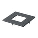 Kichler - DLTSL04SBKT - 4in Square Slim Downlight Trim - Direct To Ceiling Unv Accessor - Textured Black