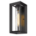 Golden - 2073-OWM NB-SD - One Light Outdoor Wall Sconce - Smyth NB - Natural Black