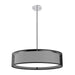 Kuzco Lighting - PD7920-BOR - LED Pendant - Dalton - Black Organza