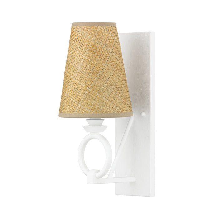 Hudson Valley - 1710-WP - One Light Wall Sconce - Pendelton - White Plaster