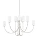 Hudson Valley - 6848-PN - Ten Light Chandelier - Harlem - Polished Nickel