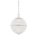 Hudson Valley - MDS800-PN - One Light Pendant - Sphere No. 3 - Polished Nickel