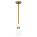 Quoizel - FMT1505AB - One Light Mini Pendant - Fremont - Aged Brass