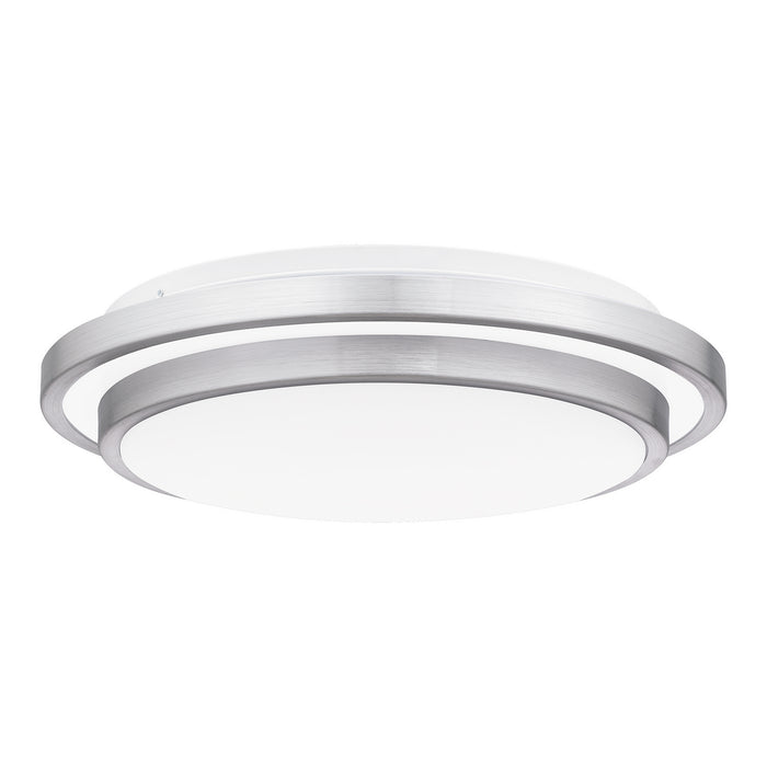 Quoizel - IVG1614BRA - LED Flush Mount - Irving - Brushed Aluminum