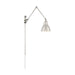 Nuvo Lighting - 60-7365 - One Light Swing Arm Wall Lamp - Fulton - Polished Nickel