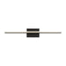 Visual Comfort Modern - 700BCSPANB3B-LED930 - LED Bath - Span - Nightshade Black