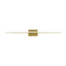 Visual Comfort Modern - 700BCSPANB4BR-LED930 - LED Bath - Span - Plated Brass